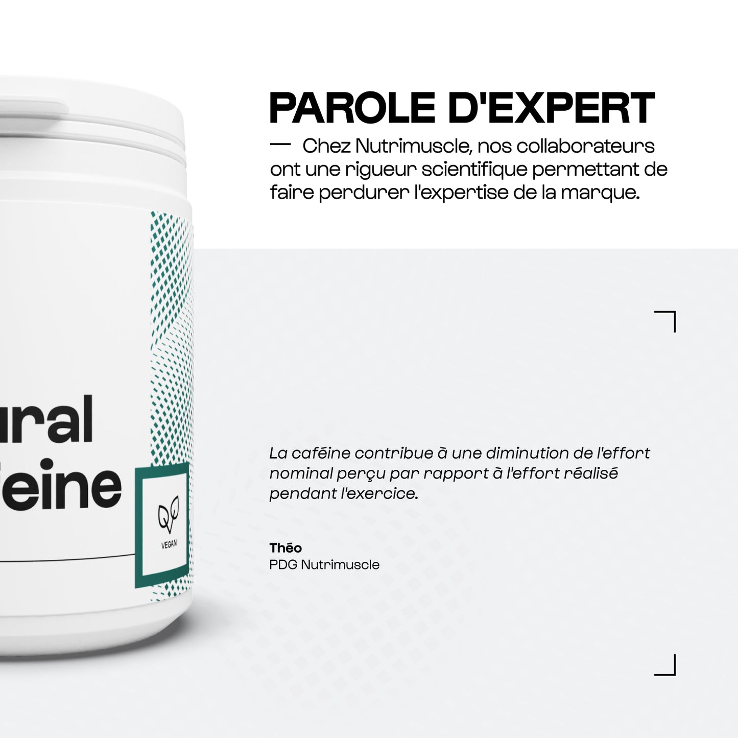Caféine natural en cápsulas