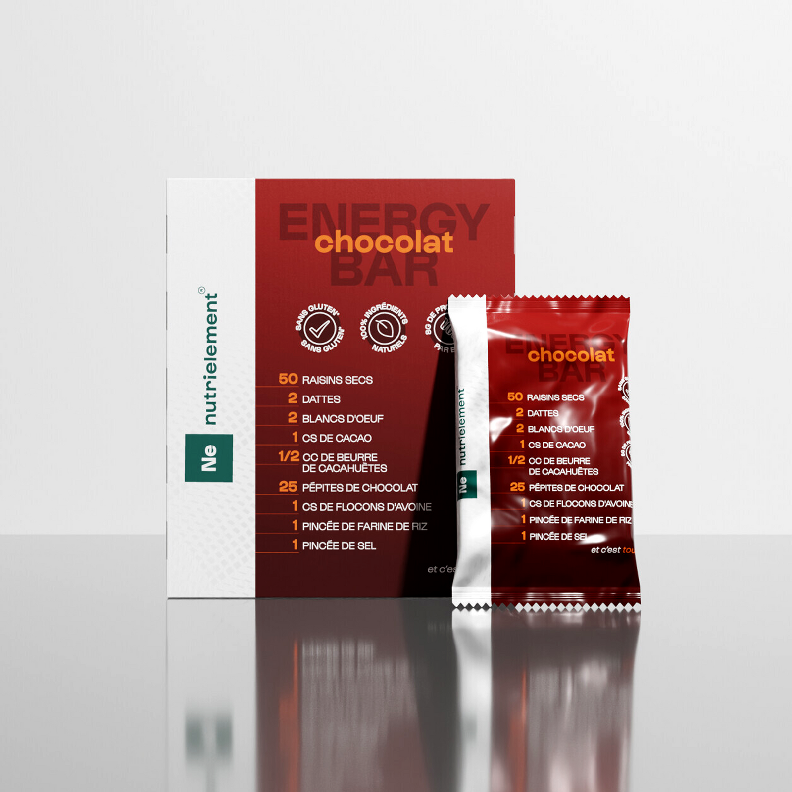 Barres Protéine & Energie - lot de 4