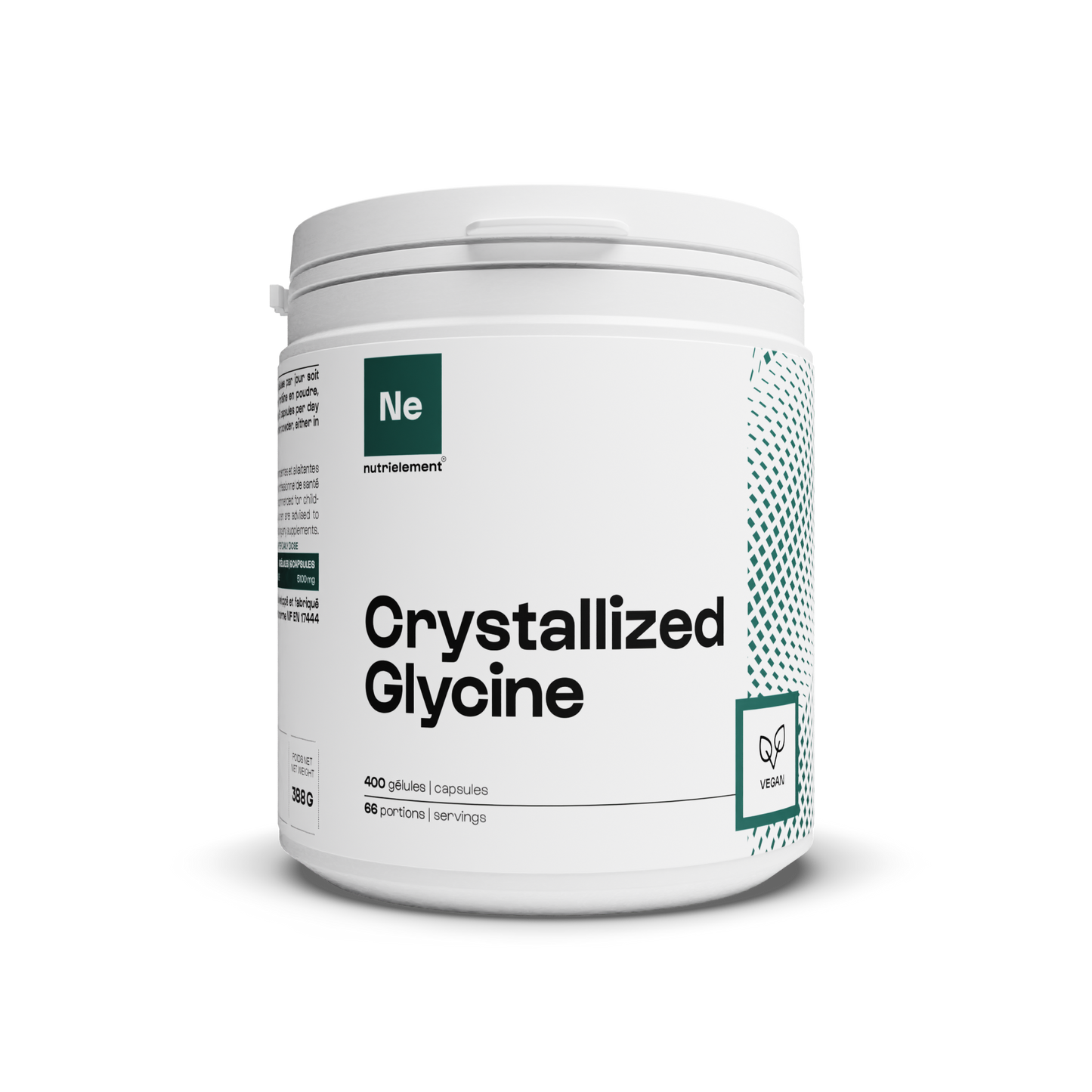 Glicina cristalizada en cápsulas