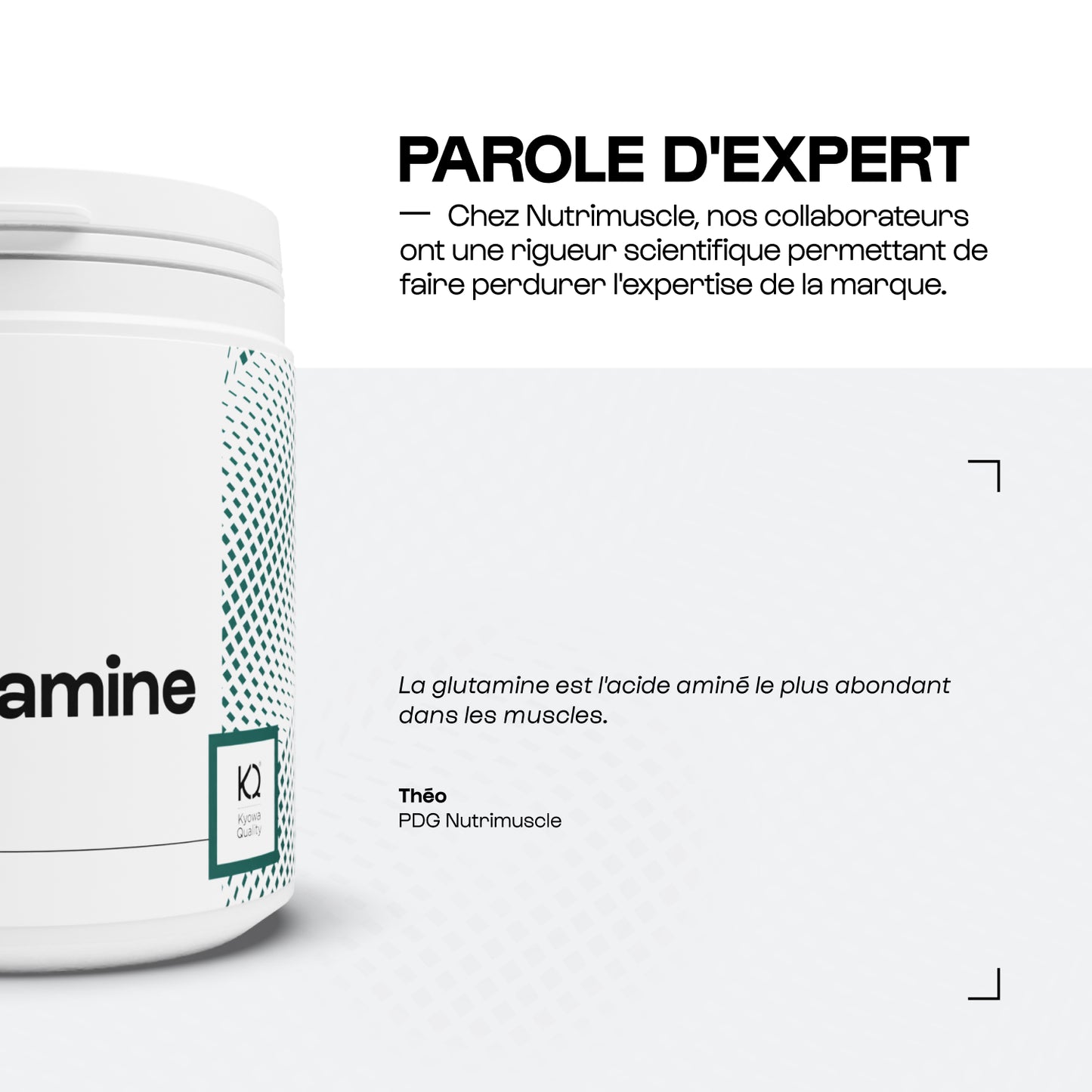 Polvo de glutamina (L-glutamina)