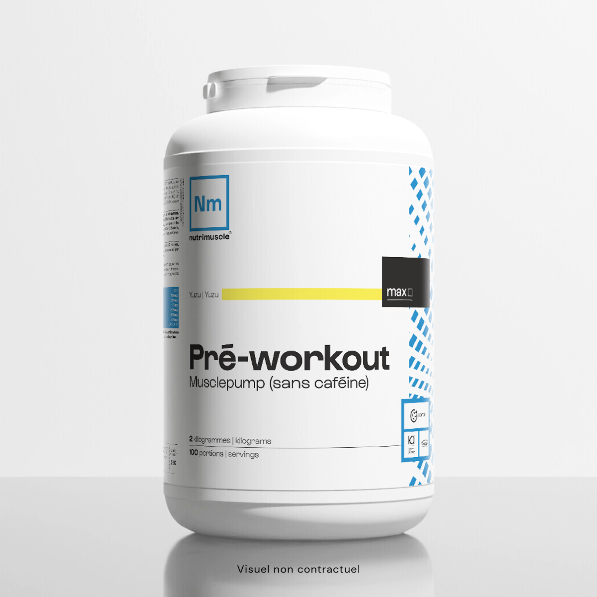 Pré-workout Musclepump - sans caféine