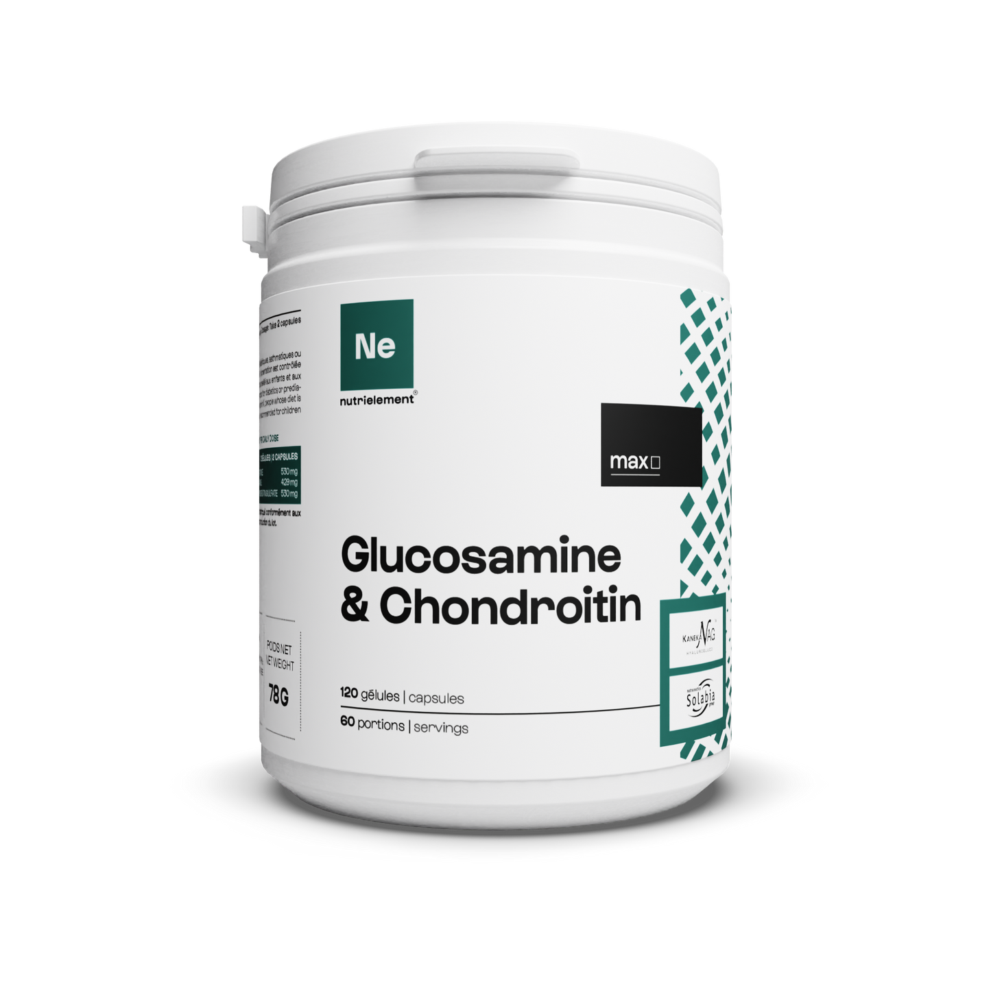 Mezclar glucosamina + condroitina en cápsulas
