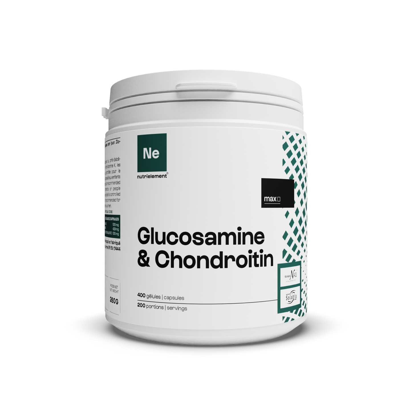 Mezclar glucosamina + condroitina en cápsulas