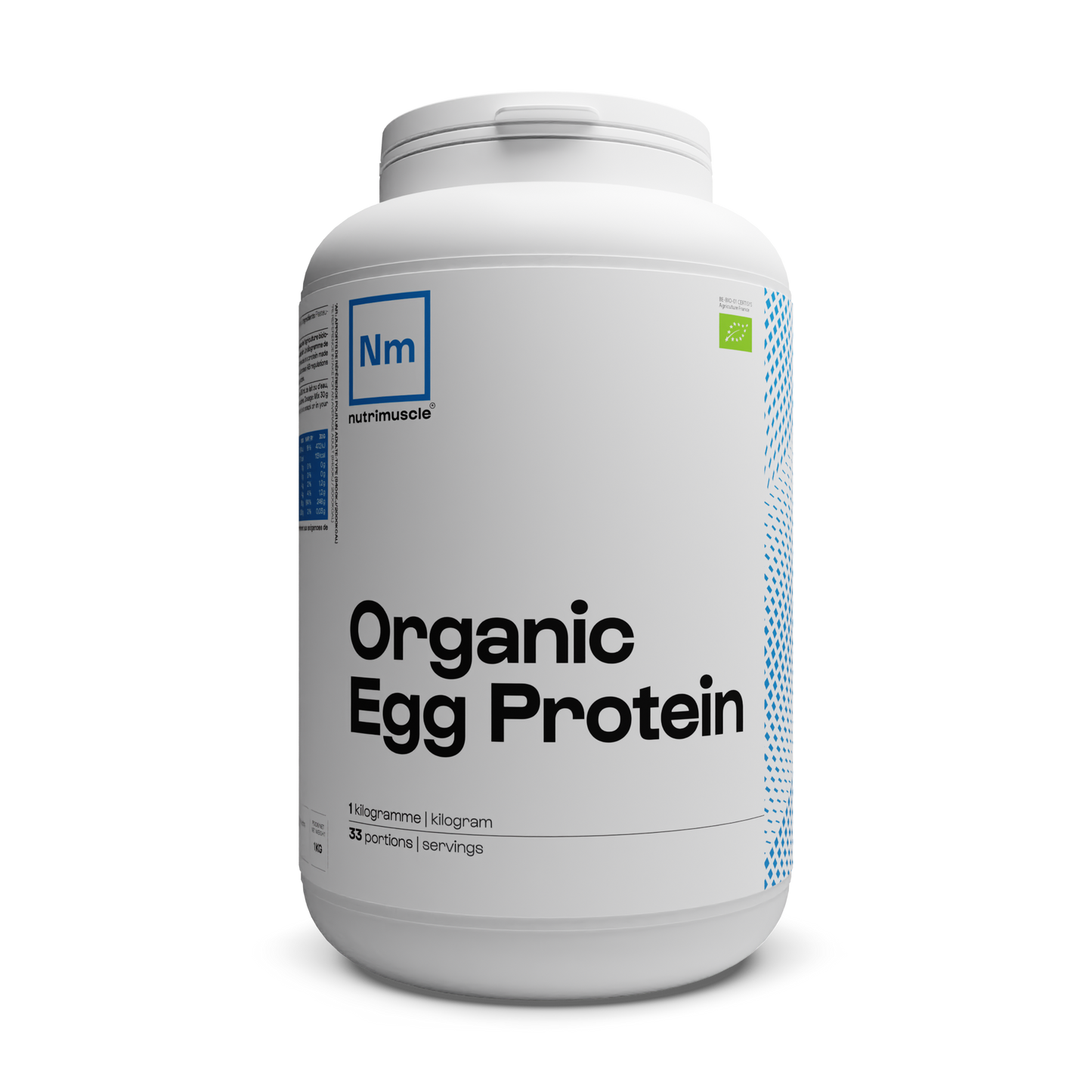 Proteína de huevo orgánico