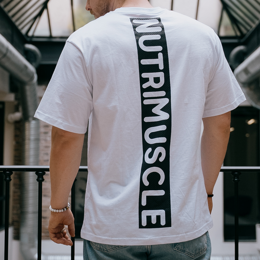 Camiseta blanca de algodón orgánico