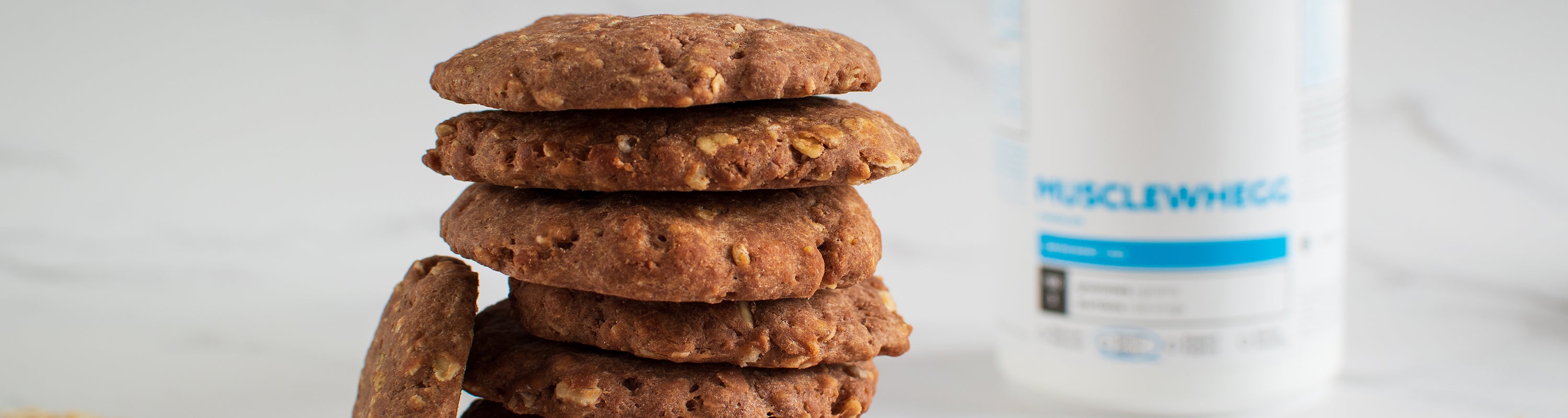 biscuits protéinés au Musclewhegg