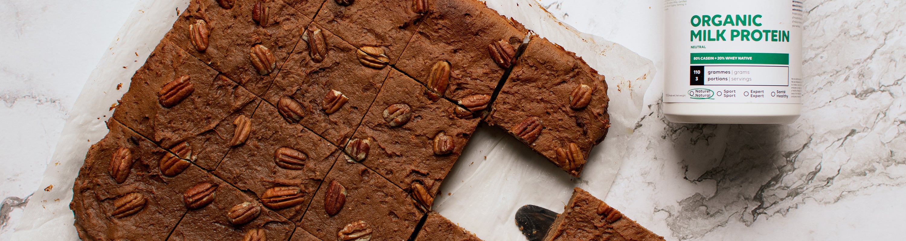 gâteau protéiné aux patates douces et chocolat
