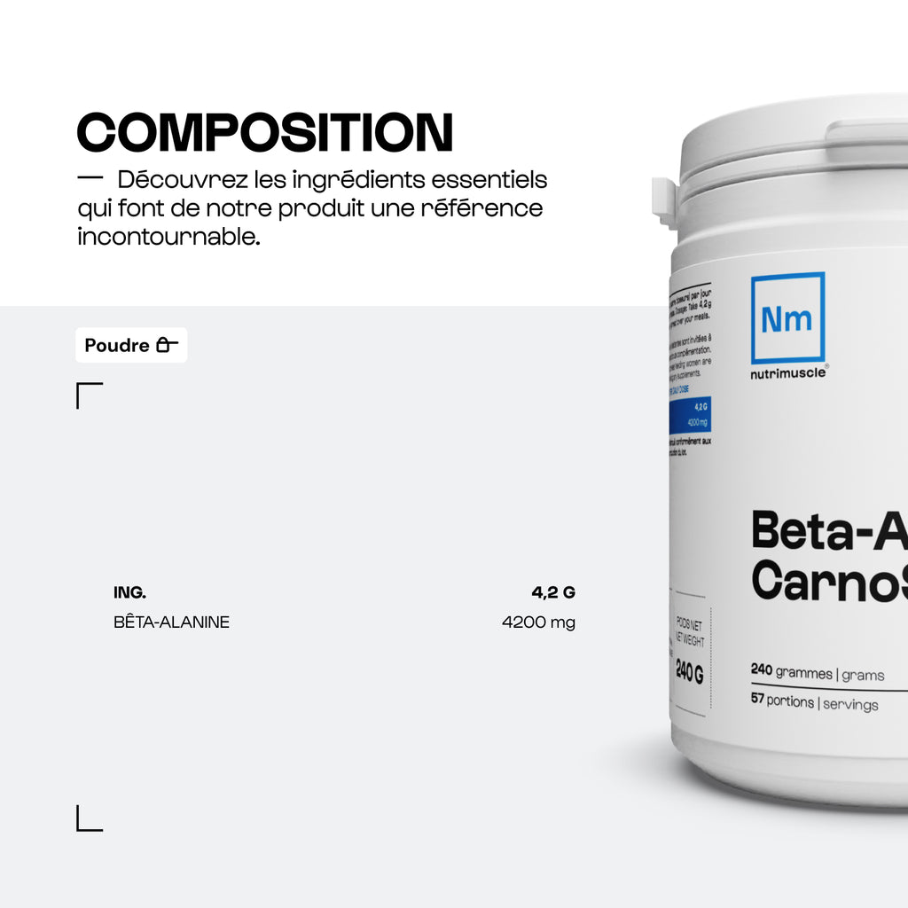 Polvo beta-alanine carnosyn®