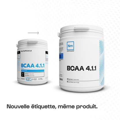 BCAA 4.1.1 Fabricantes en cápsulas