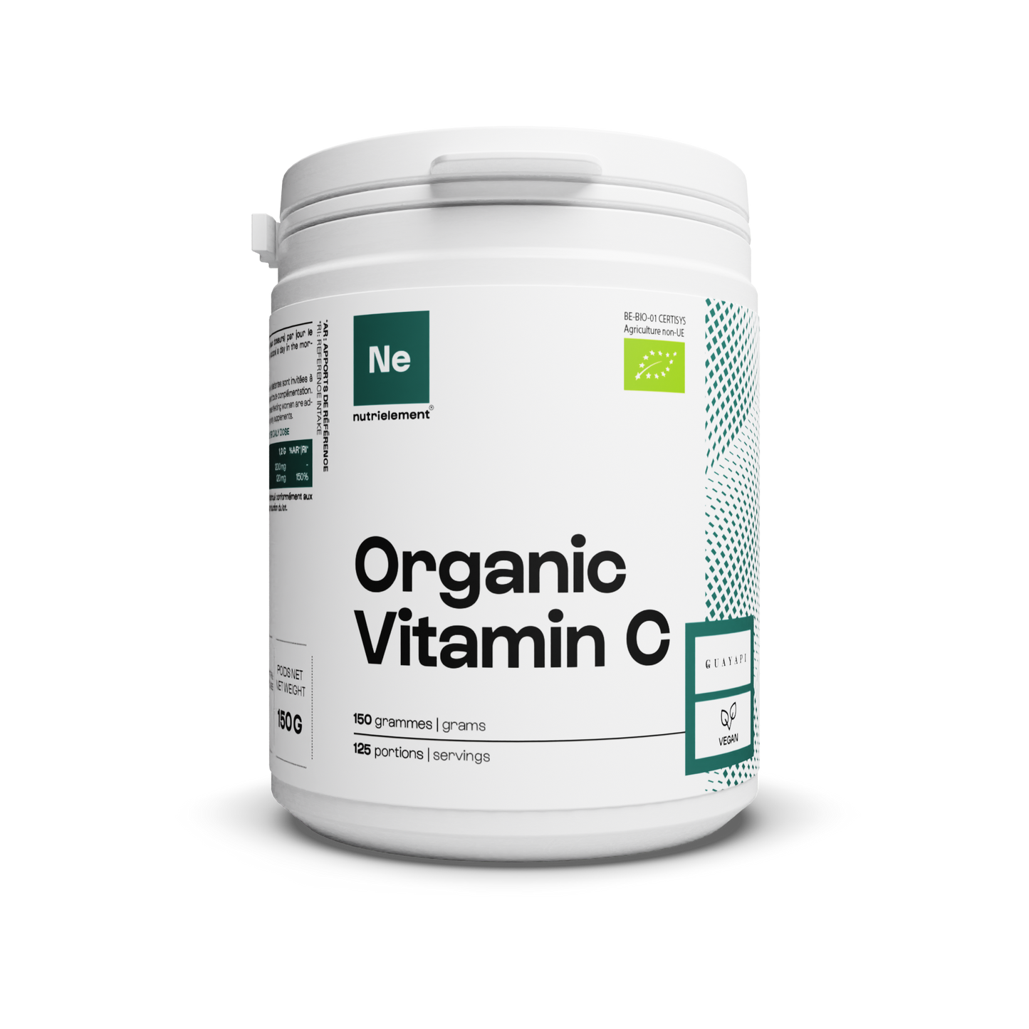 Polvo de vitamina C orgánico