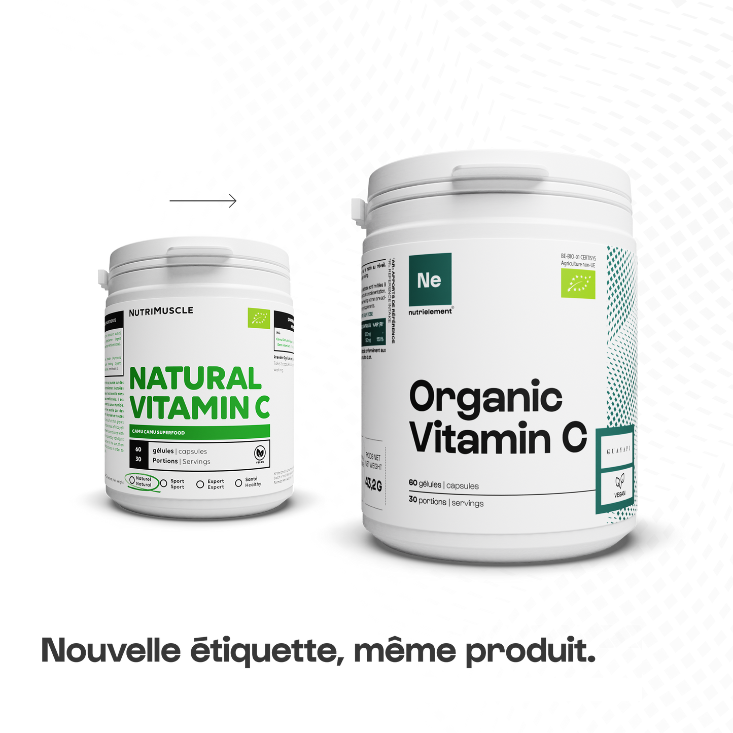 Cápsula orgánica de vitamina C