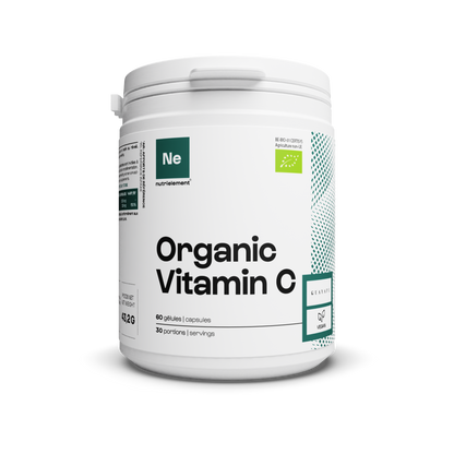 Cápsula orgánica de vitamina C