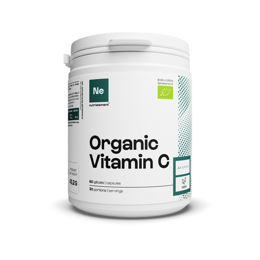 Cápsula orgánica de vitamina C