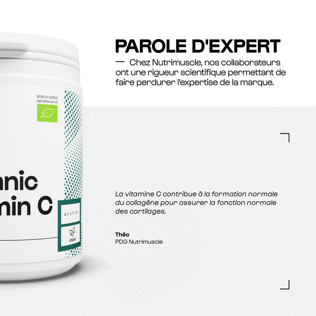 Cápsula orgánica de vitamina C
