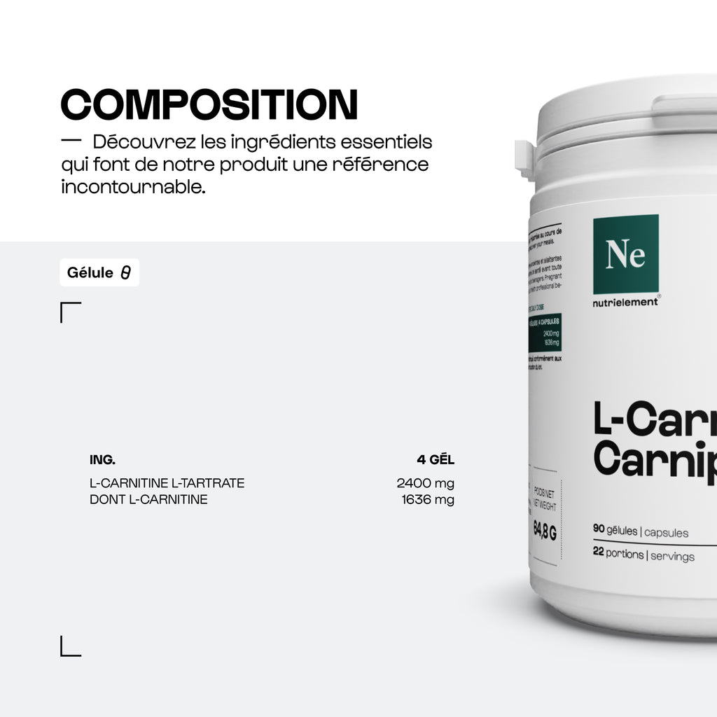 Carnitina carnipure® en cápsulas