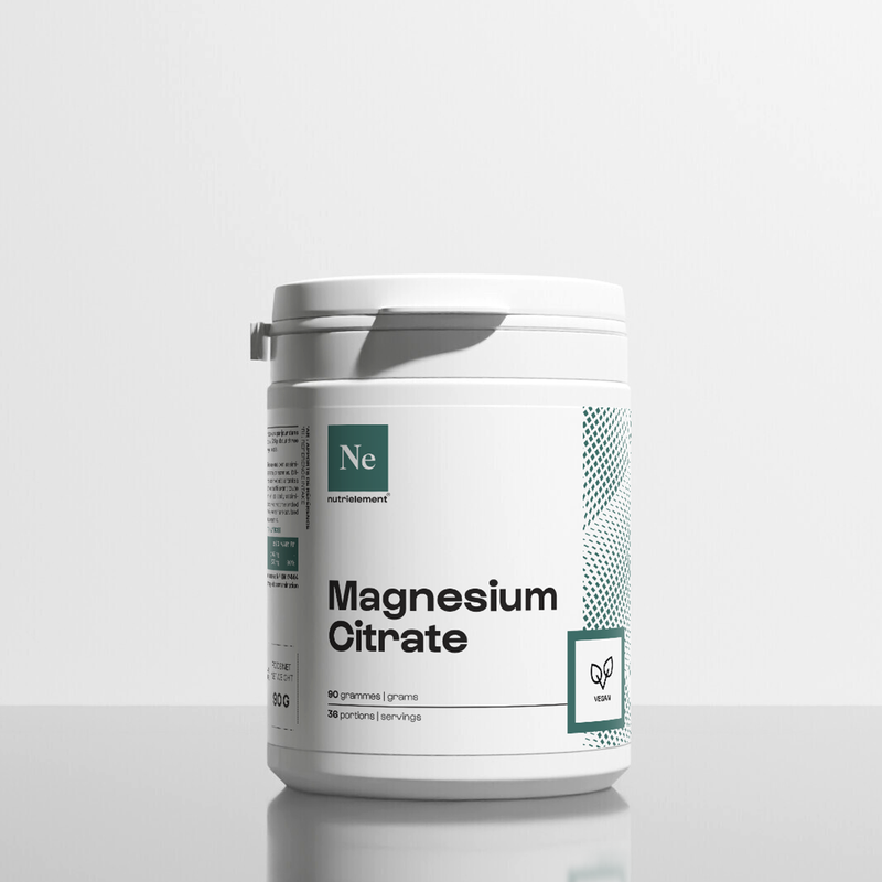 Citrato de magnesio en polvo