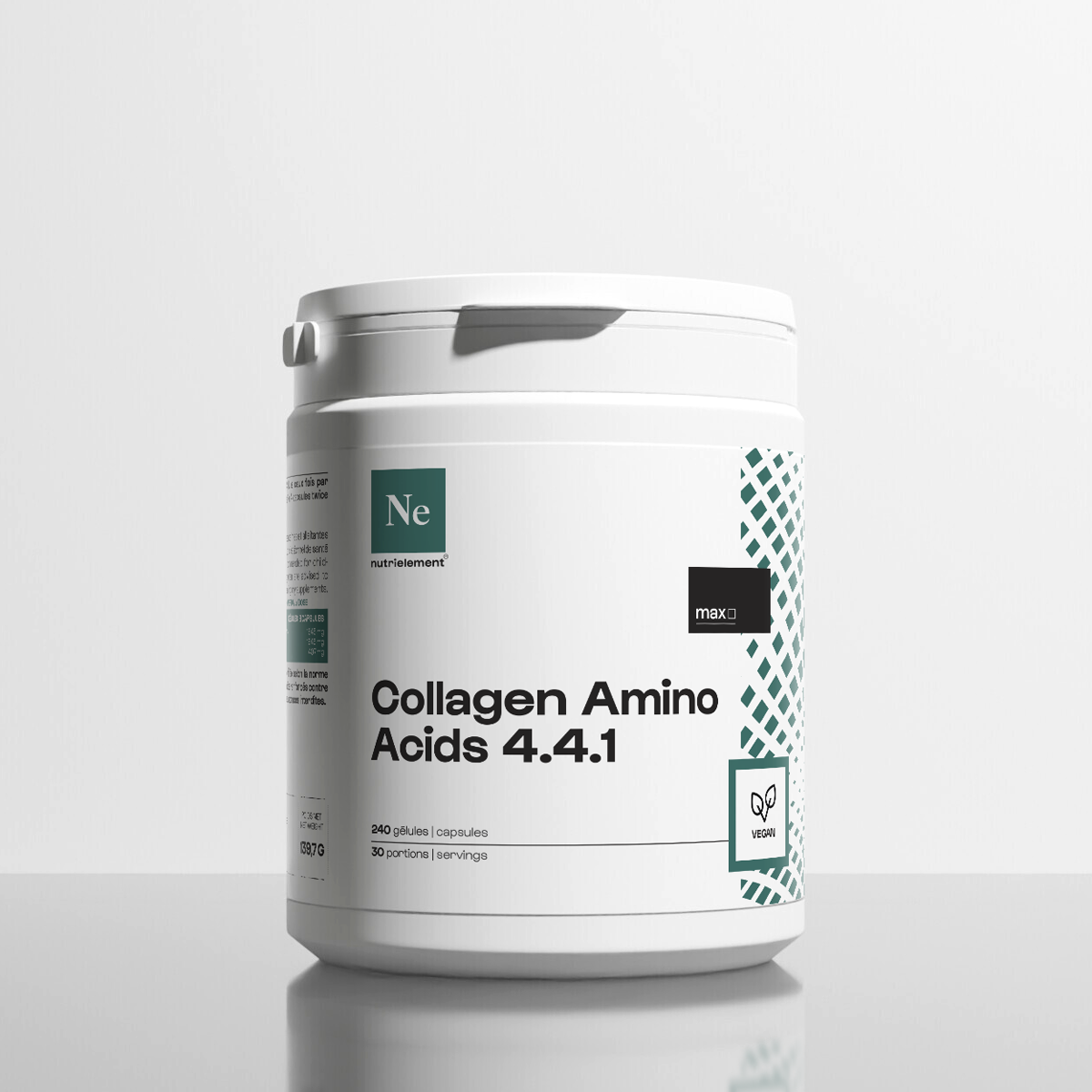 Un aminoácidos de colágeno 4.4.1 en cápsulas