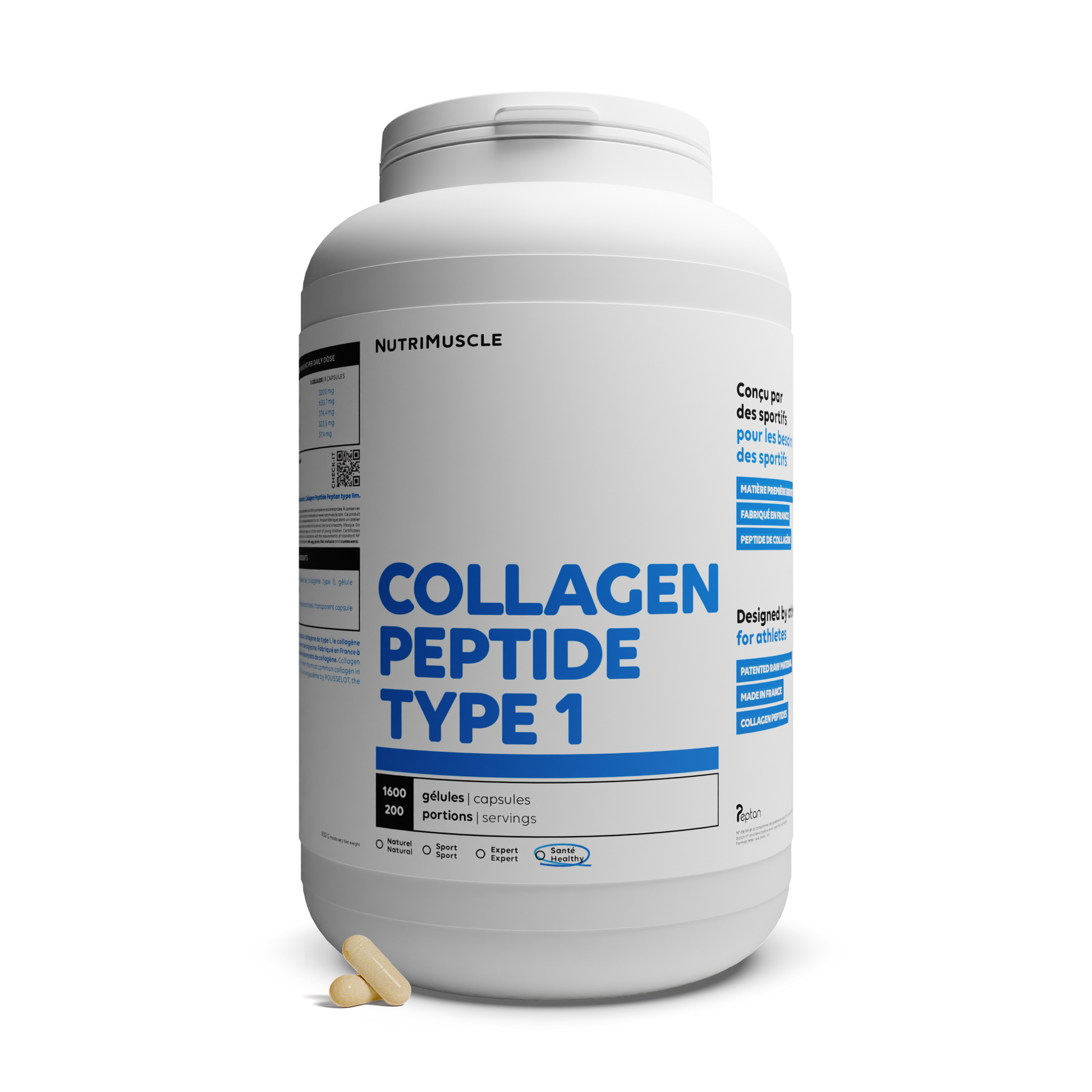 Péptido de colágeno Peptan® 1 en cápsulas