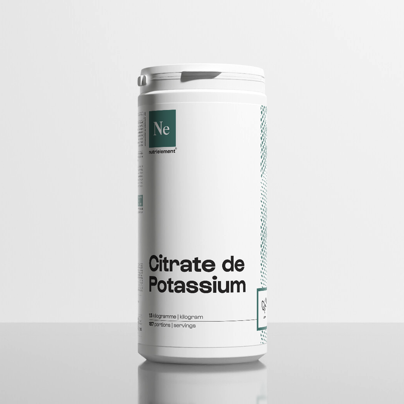 Citrato de potasio en polvo