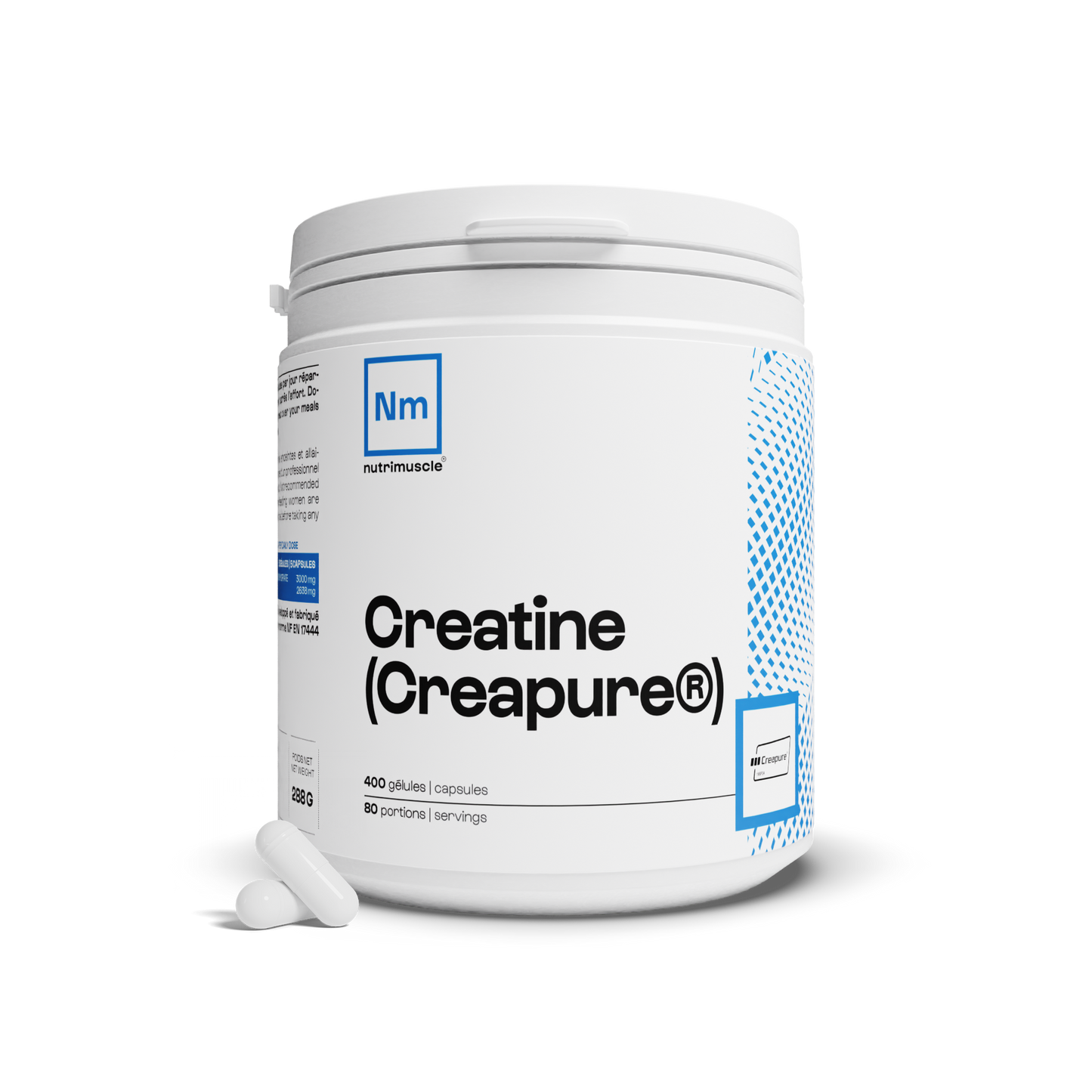 Creatina (creapure®) en cápsulas