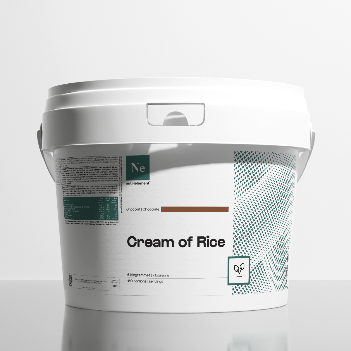 Crema de arroz orgánica