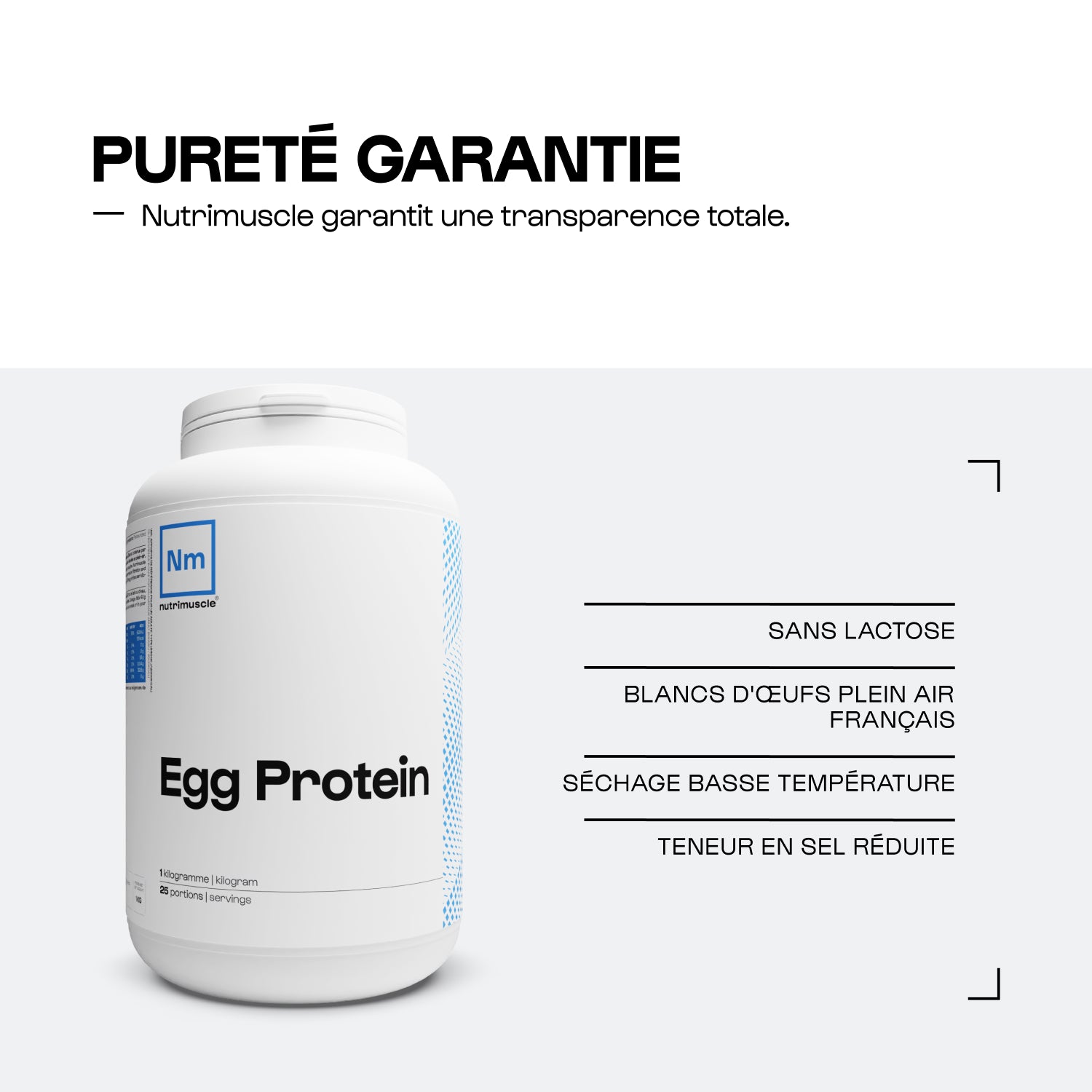 Proteína de huevo en polvo