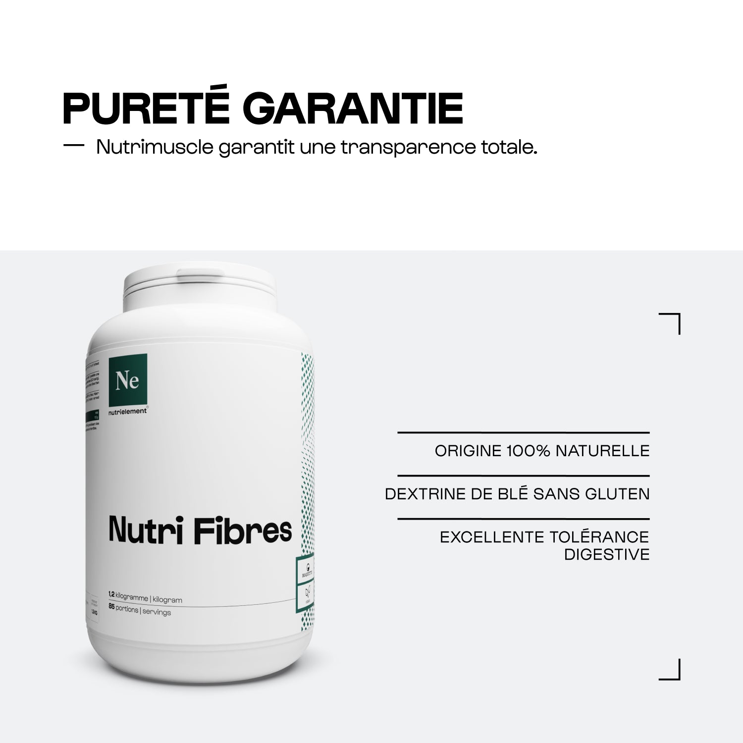 Nutrifibres en poudre