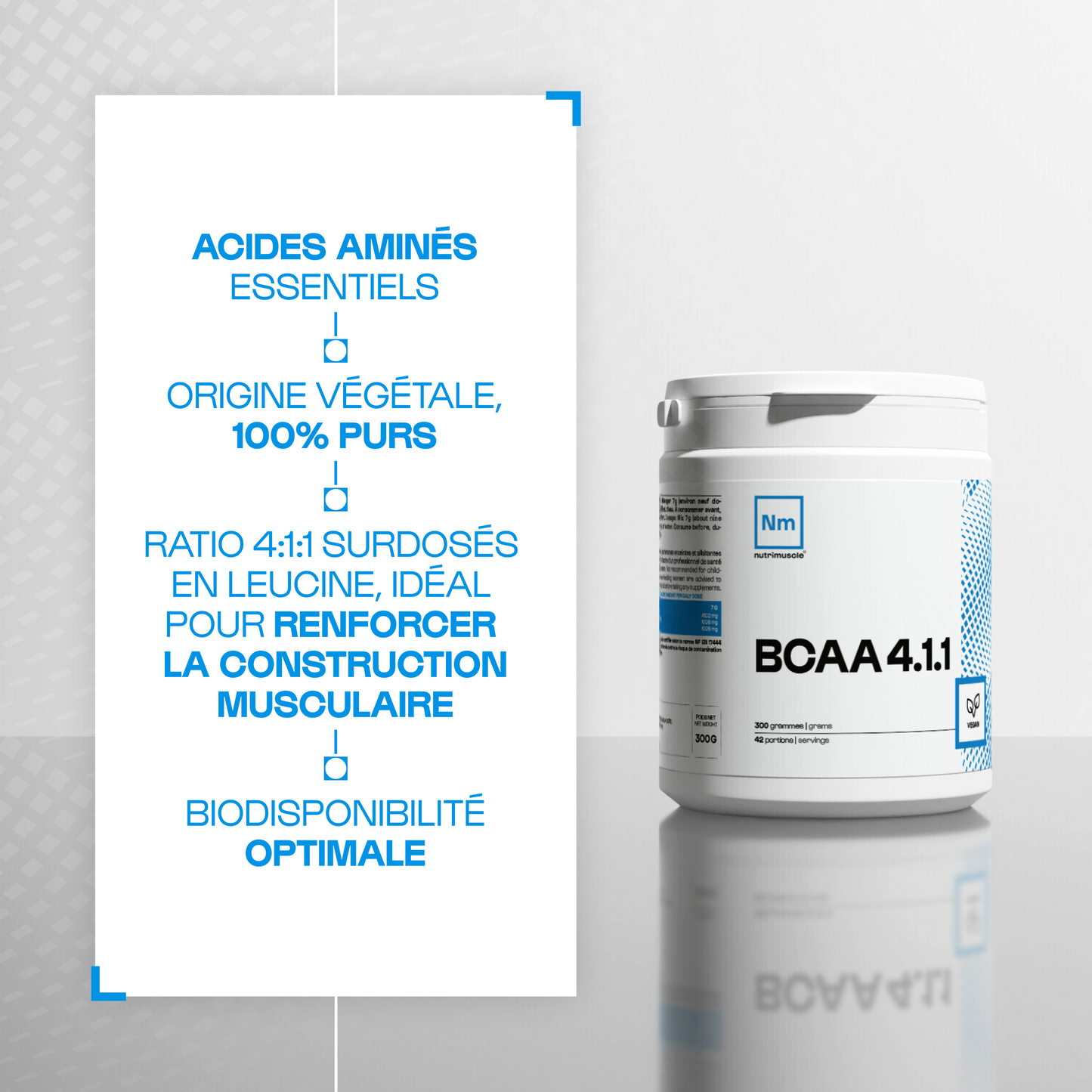 BCAA 4.1.1 Fabricantes de polvo