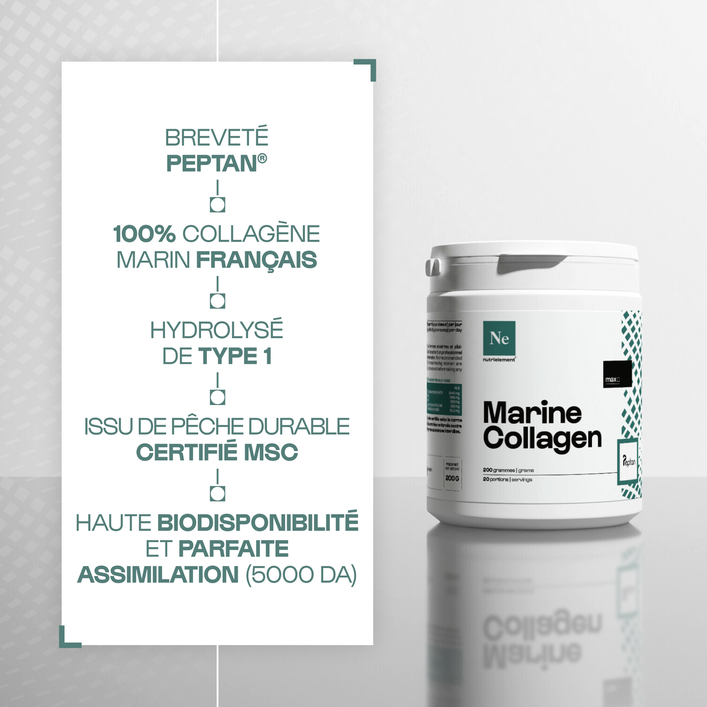 Collagène Marin Peptan® en poudre