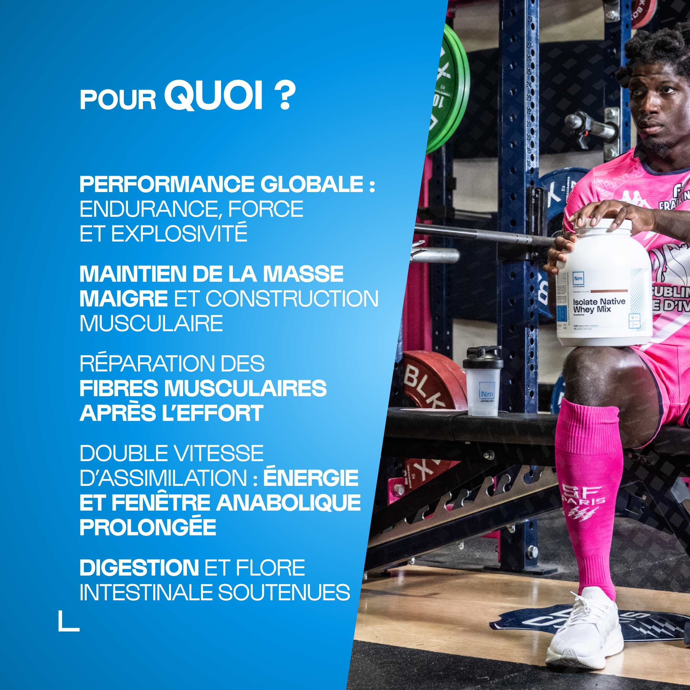 Musclewhey - mezclar proteína