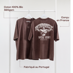 Tee-shirt REBORN Chocolat