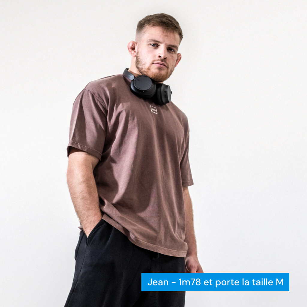 Tee-shirt REBORN Chocolat