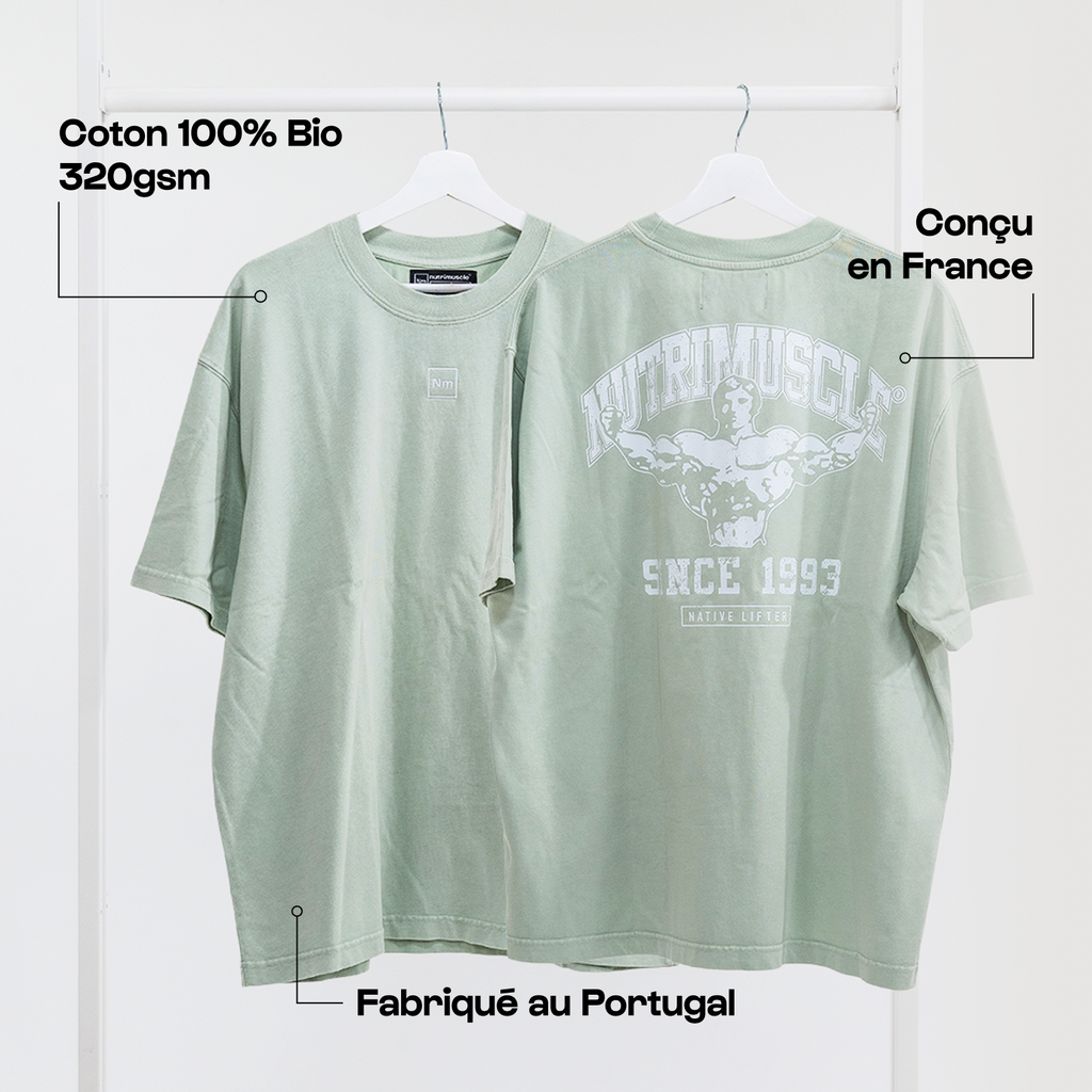 Tee-shirt REBORN Pistache