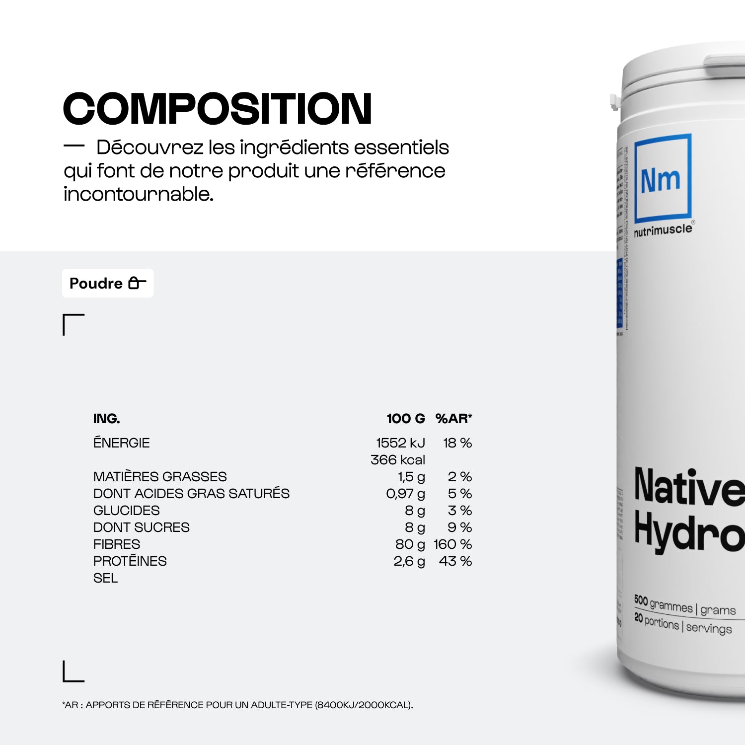 Whey Hydrolysée Native