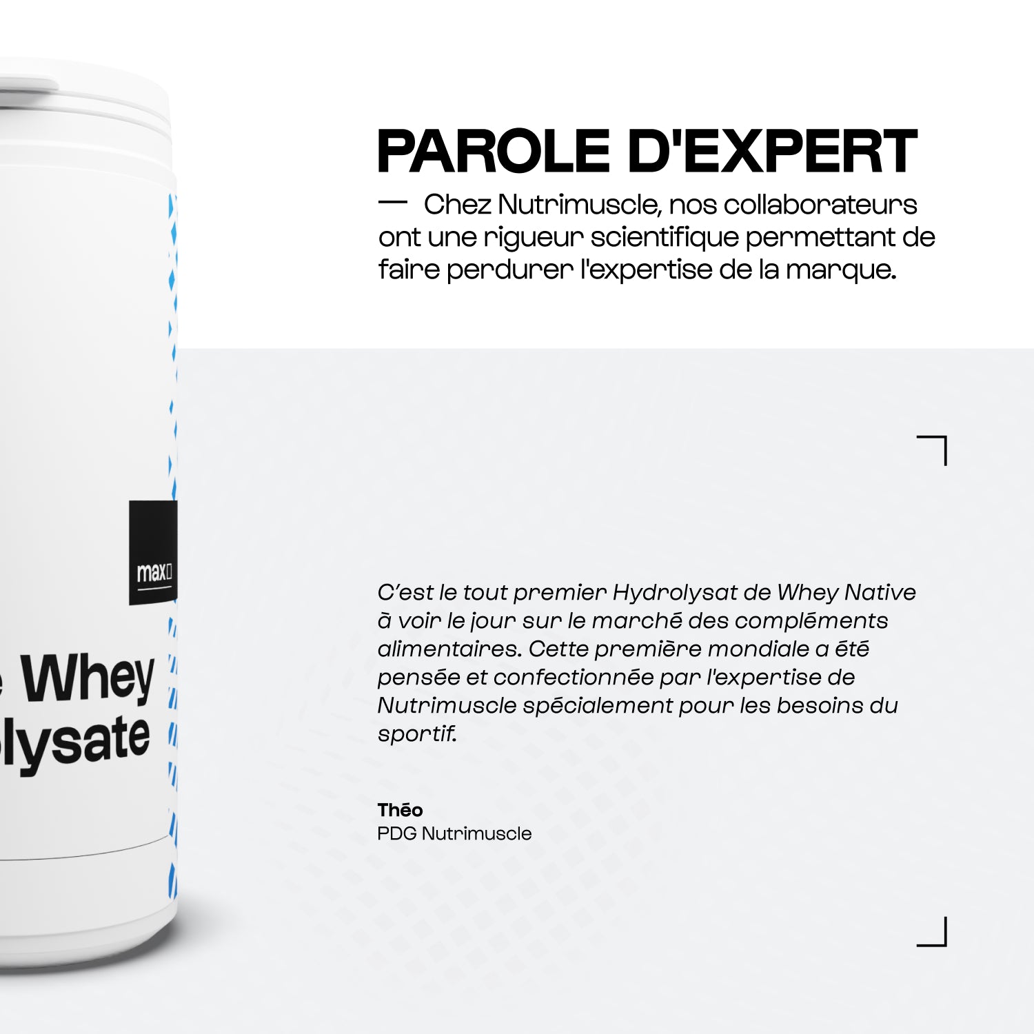 Whey Hydrolysée Native