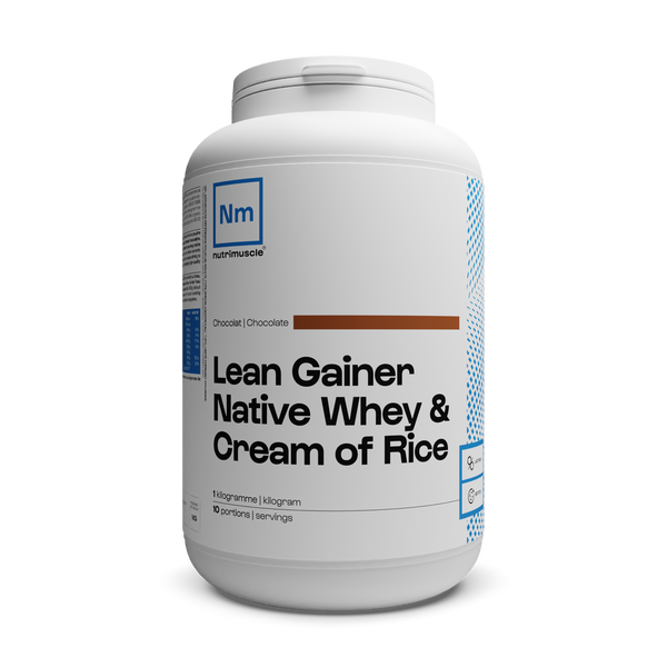 Lean Gainer Whey Crème de riz