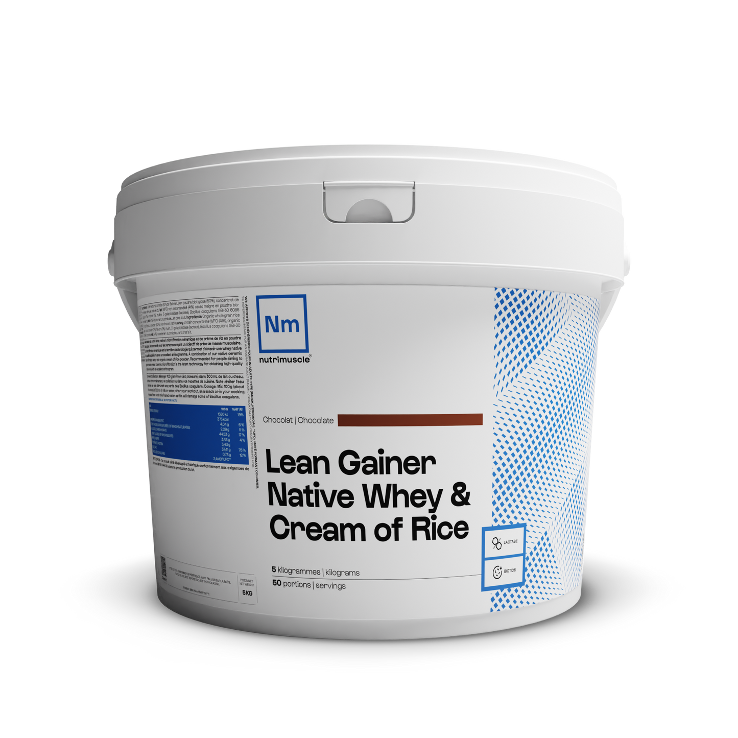 Lean Gainer Whey Crème de riz