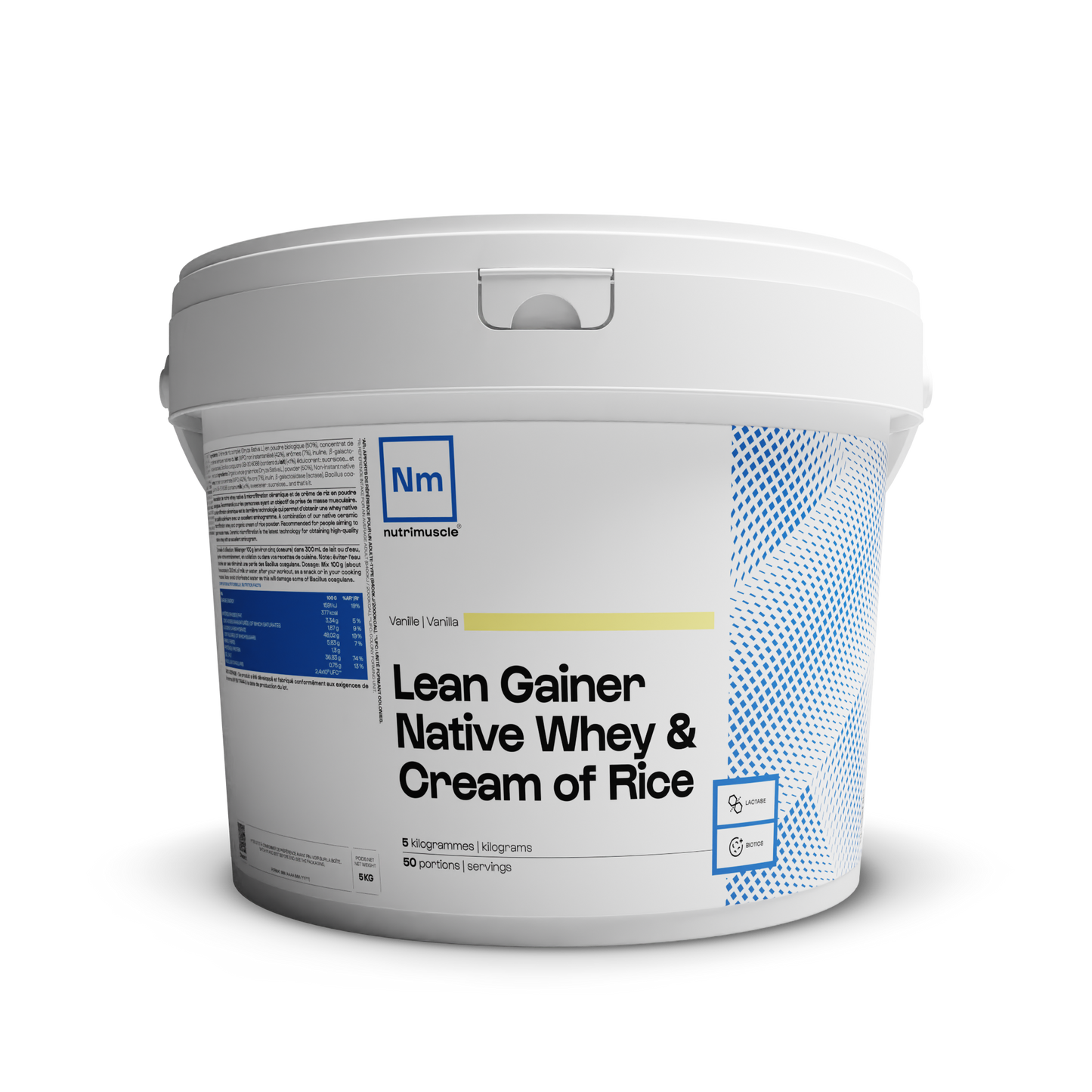 Lean Gainer Whey Crème de riz