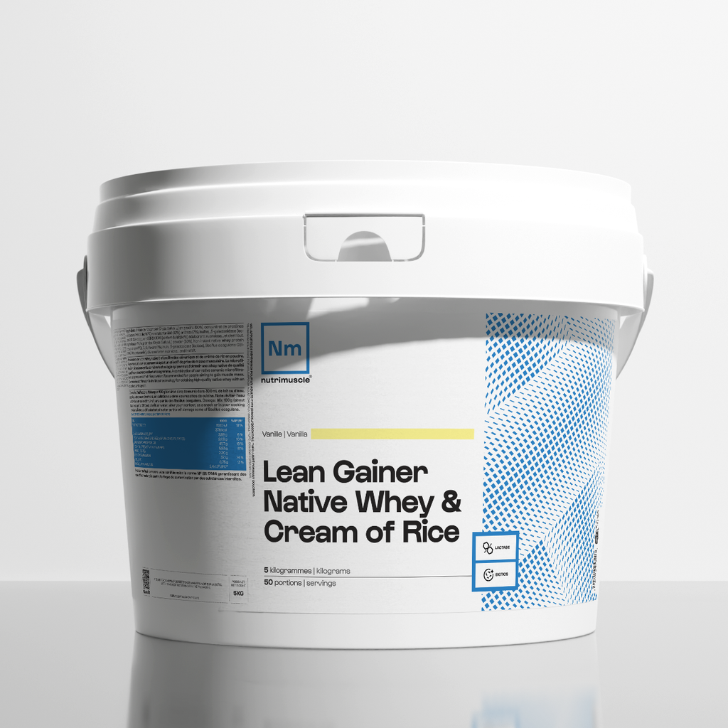 Lean Gainer Whey Crème de riz