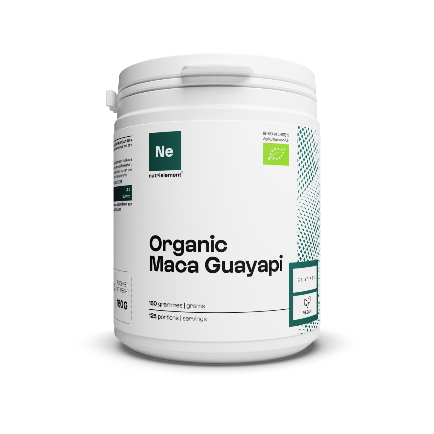 Polvo orgánico de maca