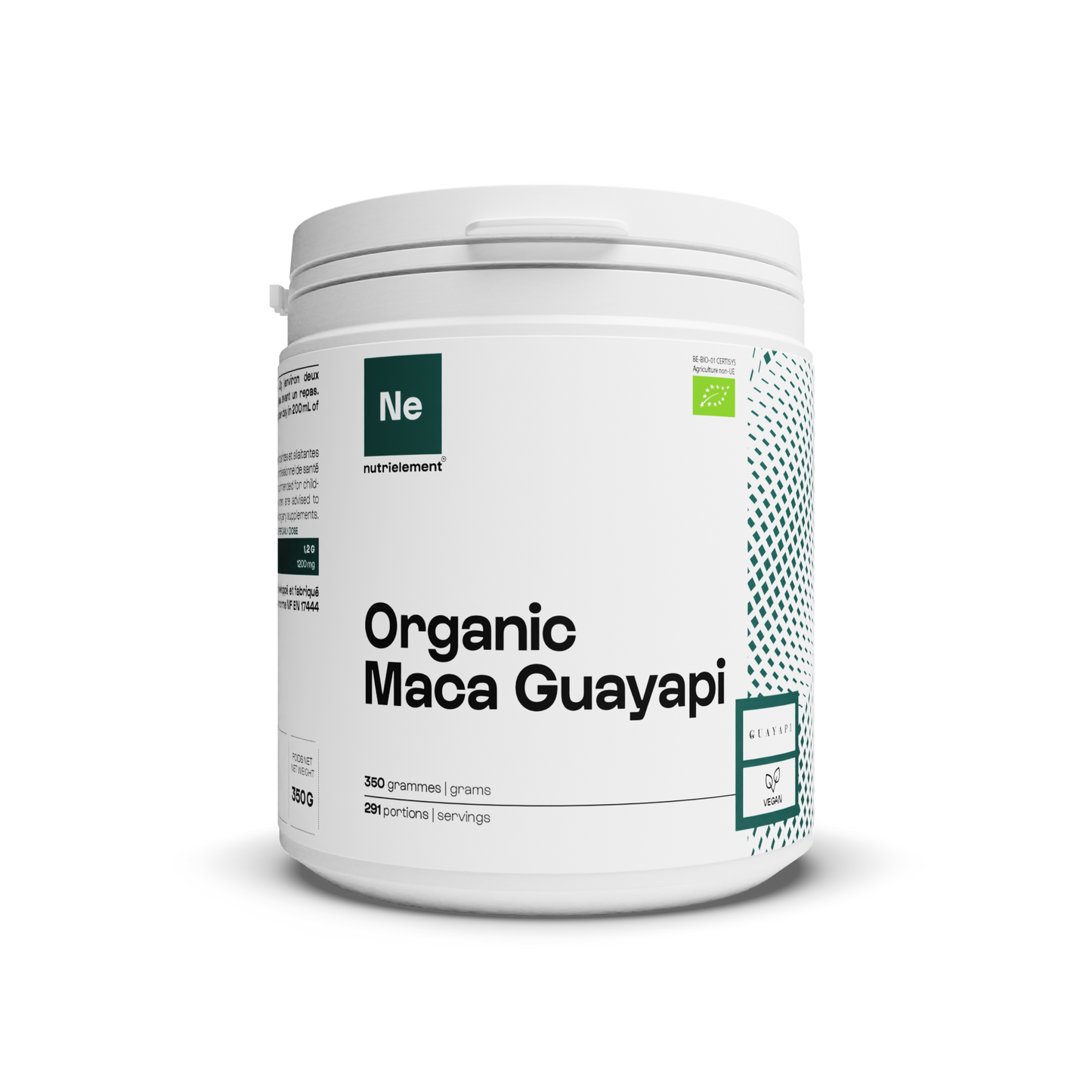 Polvo orgánico de maca