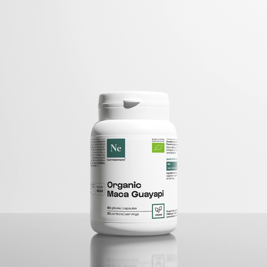 Cápsulas orgánicas de maca
