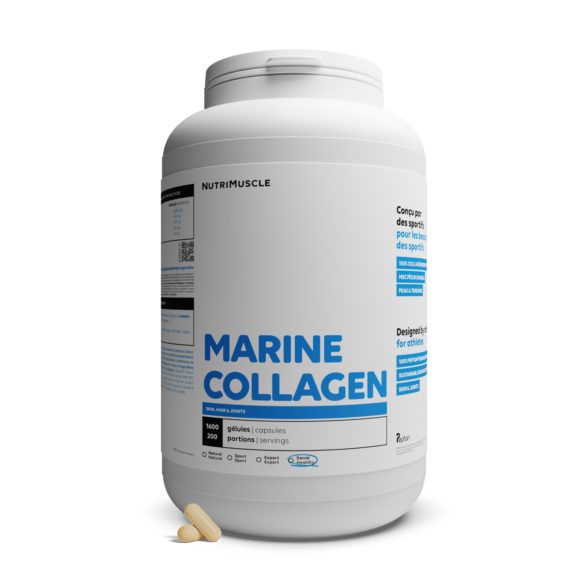Collagène Marin Peptan® 1 en cápsulas