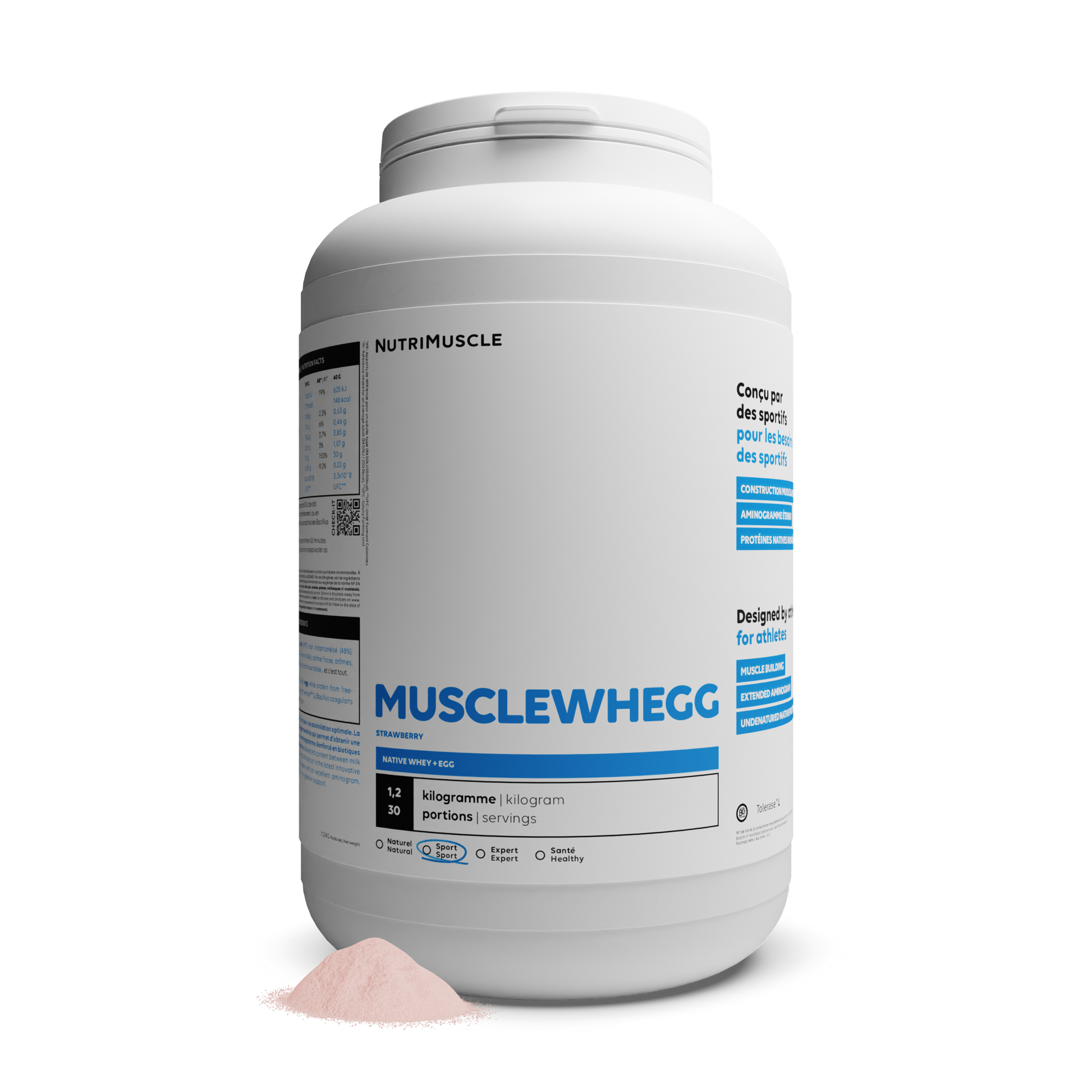 Musclewegg: mezcla de proteínas