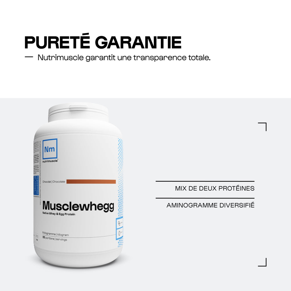 Musclewegg: mezcla de proteínas