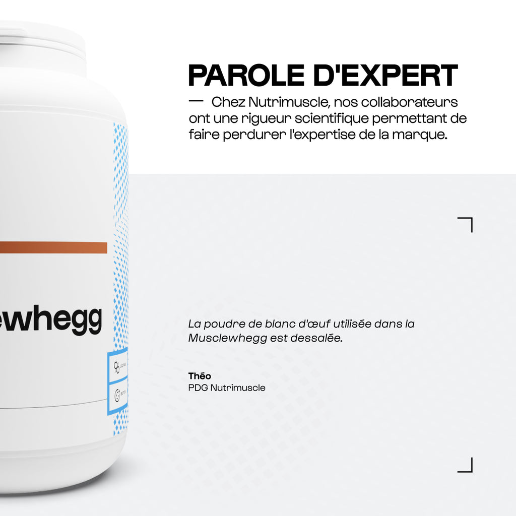 Musclewegg: mezcla de proteínas
