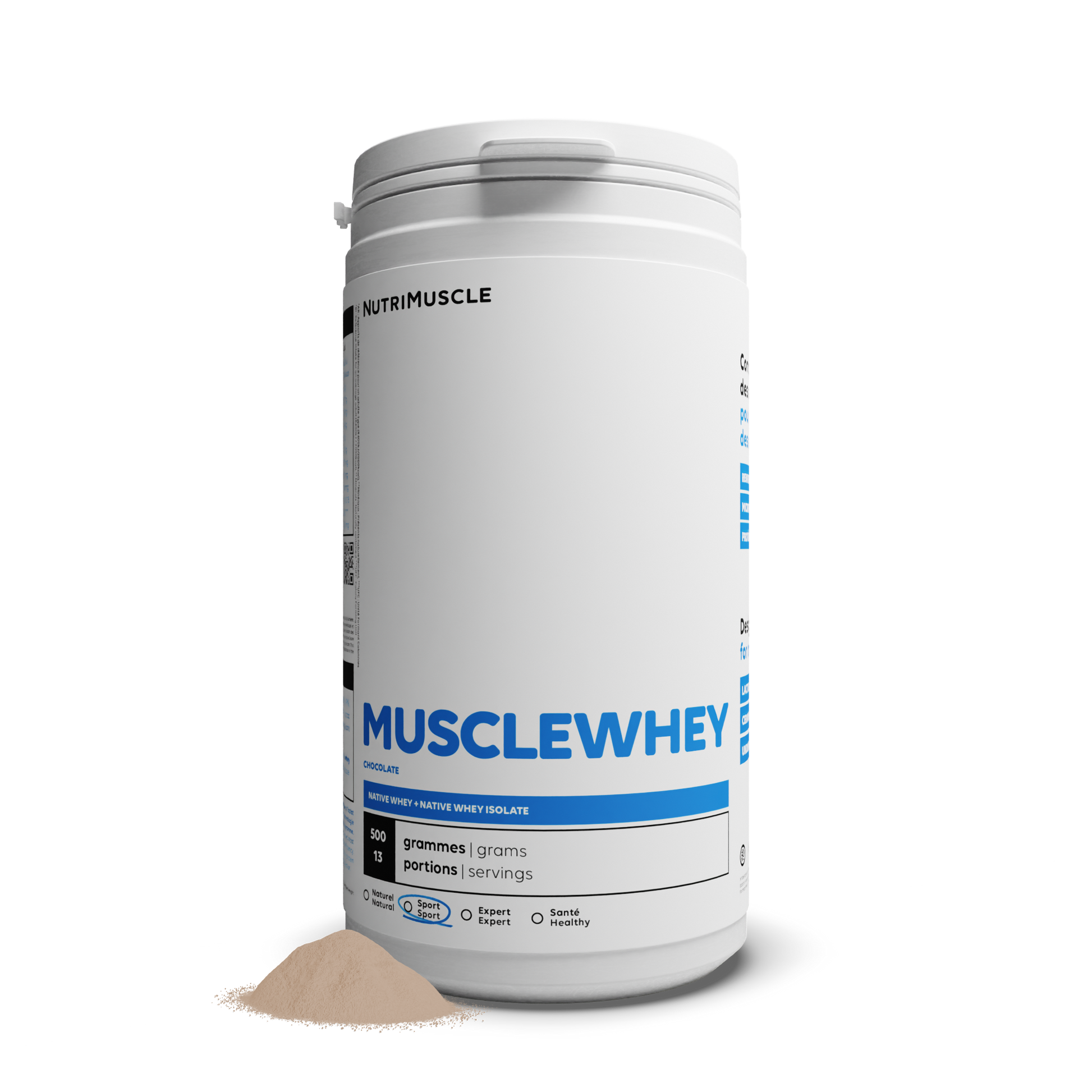 Musclewhey - mezclar proteína