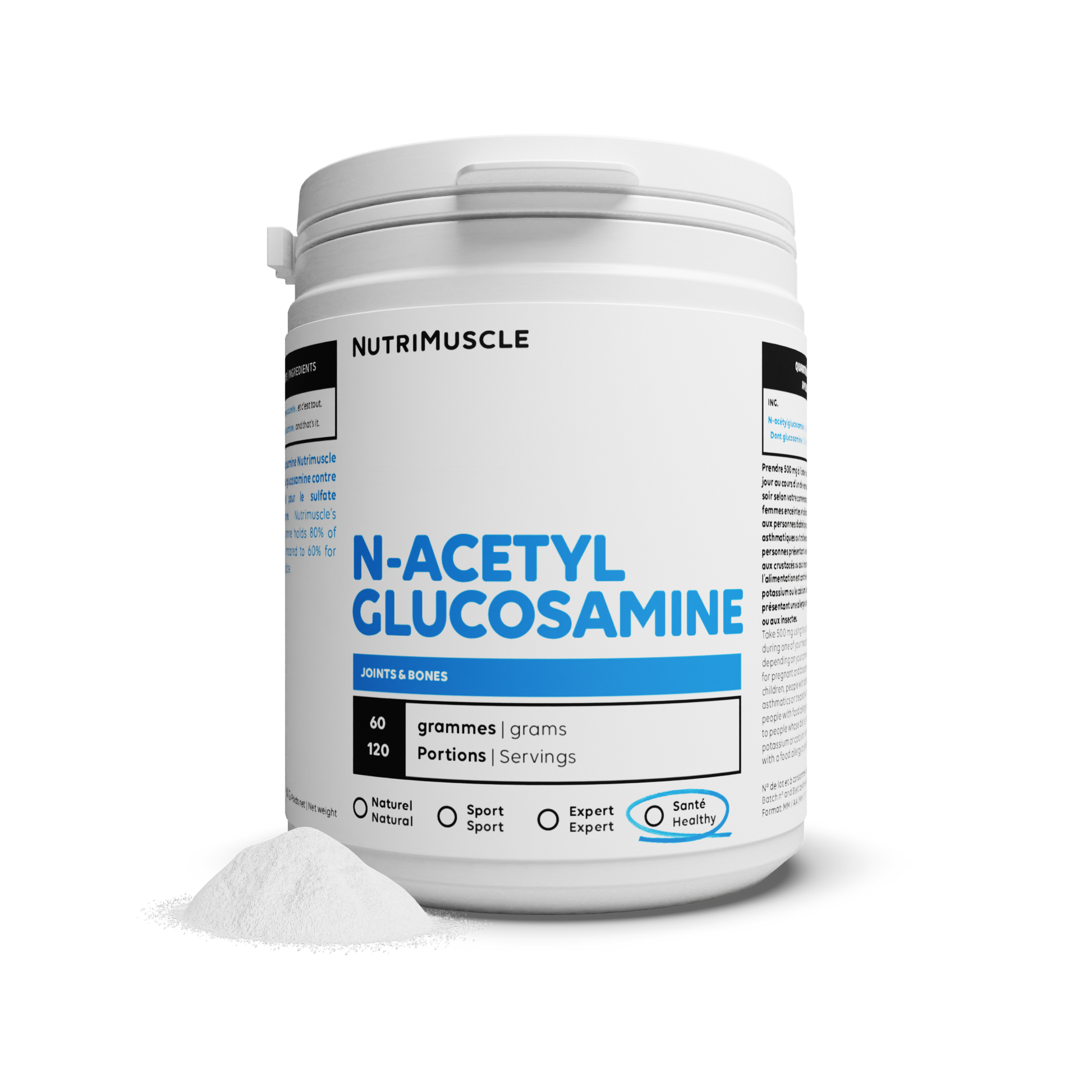 Glucosamina + Condroitina + Colágeno Tipo 2 100% Puro - Sports