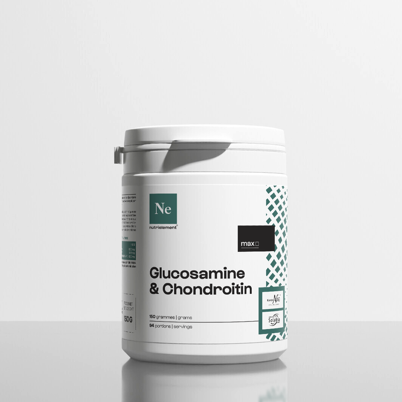 Mezclar glucosamina + polvo de condroitina