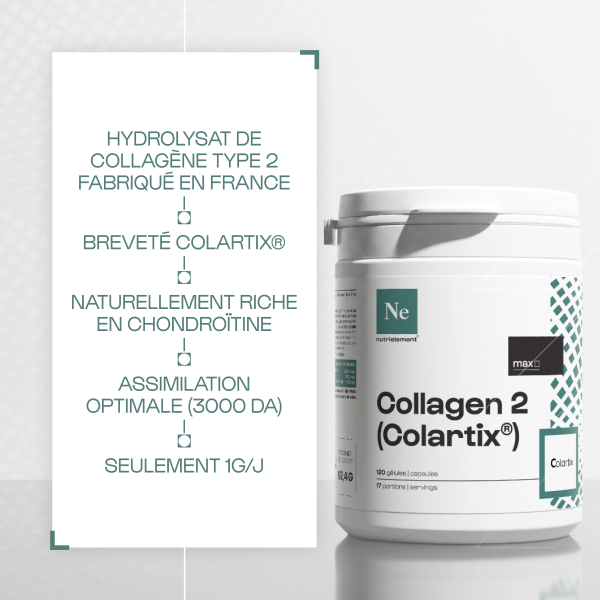 Péptido de colágeno peptan®ii (COLARTIX) en cápsulas